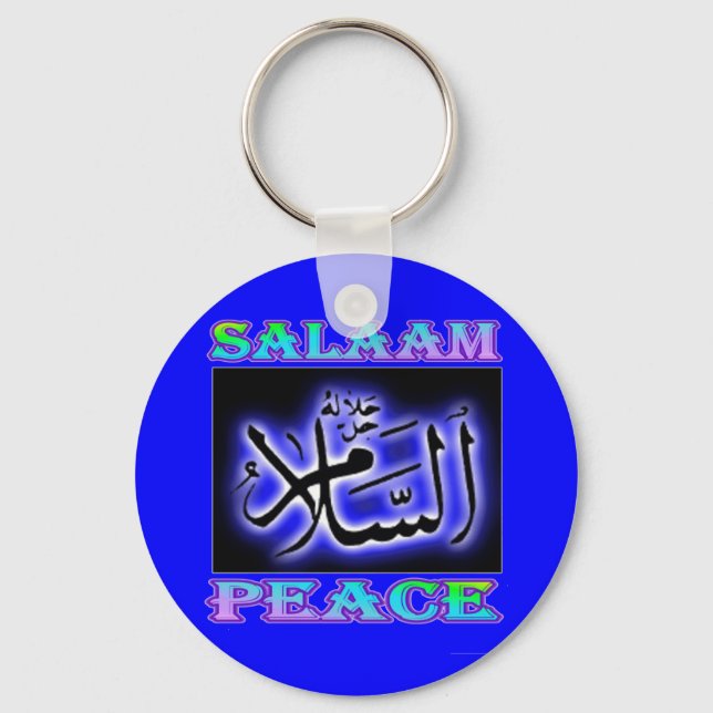 Salaam Peace Keychain Nyckelring (Framsida)