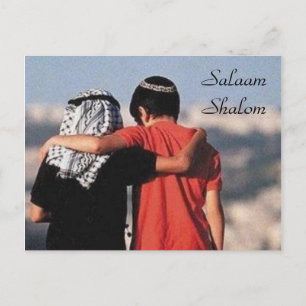 Salaam Shalom-vykort Vykort