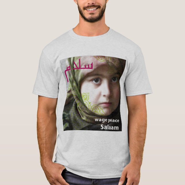 Salaam skjorta t-shirt (Framsida)