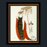 "Salabaccha" 1927 Barbier Art Deco Skriv ut 16 x 2 Poster<br><div class="desc">Ännu ett häpnadsväckande biet i Art Deco Mode av underbar George Barbier med titeln "Salabaccha" ca. 1927</div>