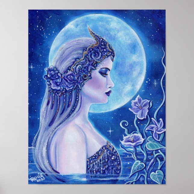 Salacia guddess av Renee L Lavoie Poster (Framsidan)