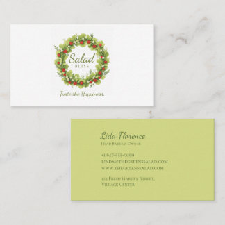 Salad Bliss Visitkort