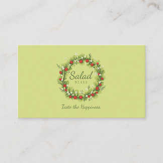 Salad Bliss Visitkort