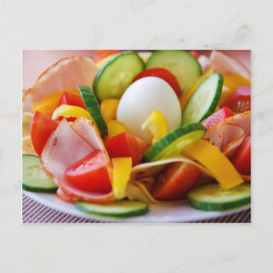 Salad Food Bild Vykort