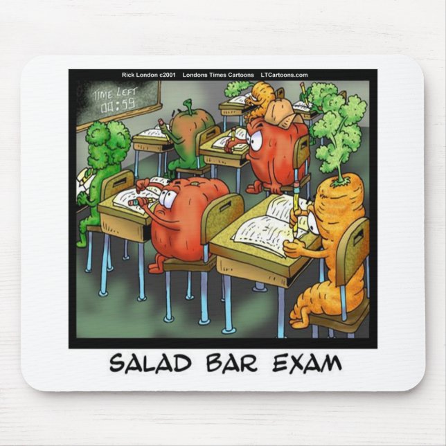 Salad Pub Exam Funny Musmatta (Framsidan)