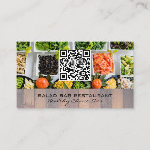 Salad Pub Kultur QR-kod Visitkort