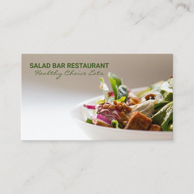 Salad Pub | Kultur Visitkort (Framsida)