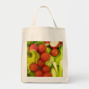 Salad Vegetables Organic Livsmedel Tote Bag Tygkasse