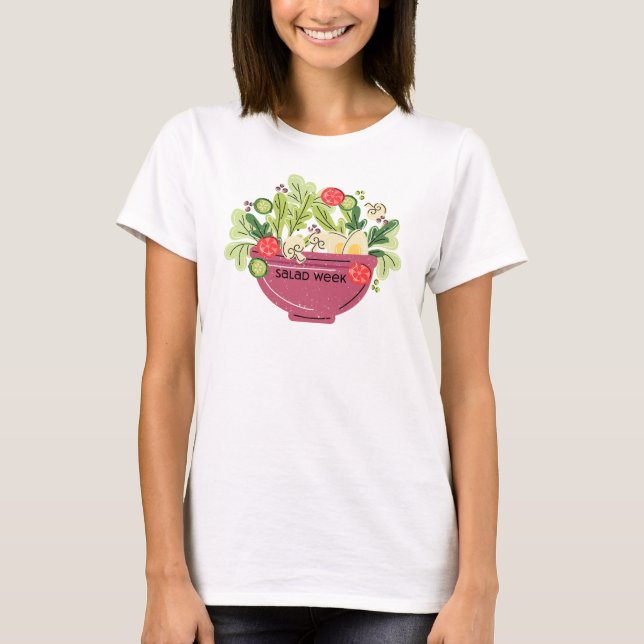 Salad Week T Shirt (Framsida)