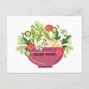 Salad Week Vykort