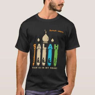 Salah Prayer Islamic Muslim T Shirt