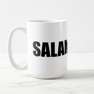 Salam arabiskt ord för fred kaffemugg