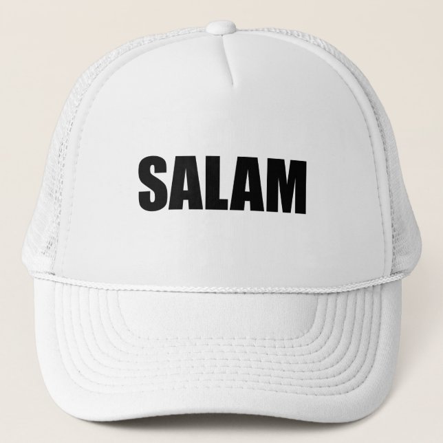 Salam arabiskt ord för fred keps (Framsida)