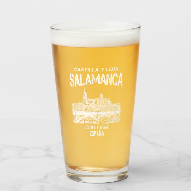 Salamanca/Kastilien och Leon, Spanien Glaskopp (Framsida fylld)