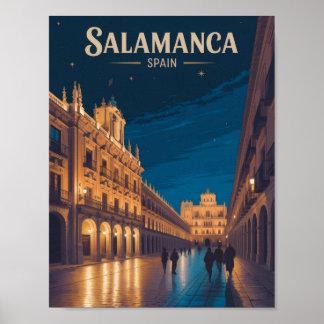 Salamanca Spanien Poster