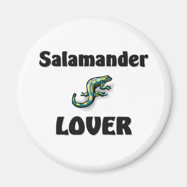 Salamander Älskare Magnet (Framsidan)
