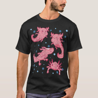 Salamander Meican Amphibian Animal Pet Cute Aolotl T Shirt