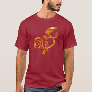 Salamander (orange fantasi) tee shirt