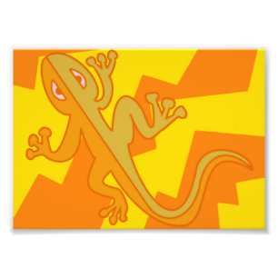 Salamander Photo Print Fototryck