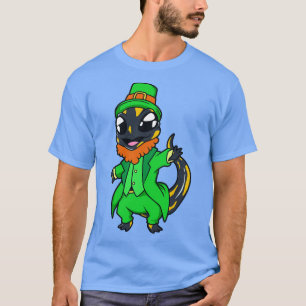 Salamander St Patricks Fire Salamander T Shirt