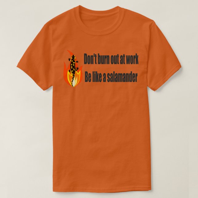 Salamander T Shirt (Design framsida)