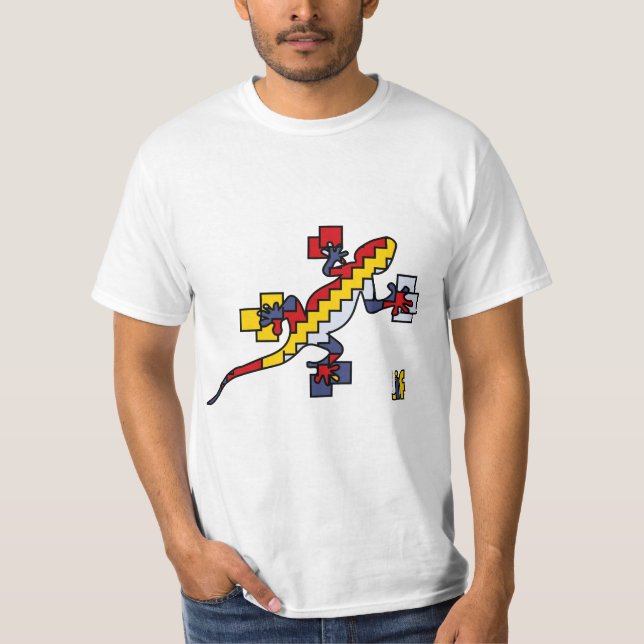 salamander t-shirt (Framsida)