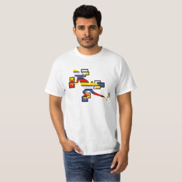salamandra mondrian tee shirt
