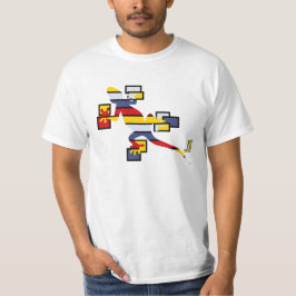 salamandra mondrian tee shirt