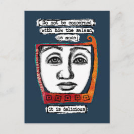 Salami är ett utsökt vykort