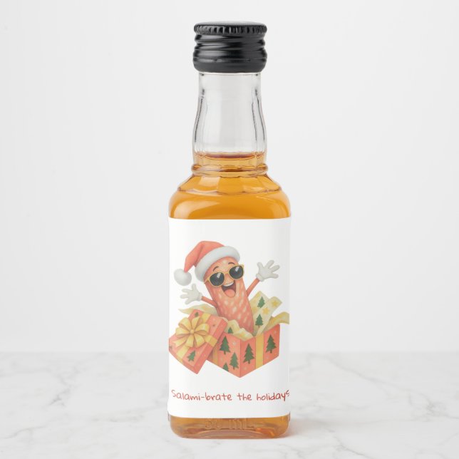 salami-fira helgerna! spritflaskor etikett (Framsida)