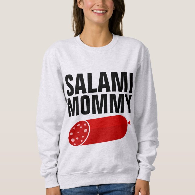 SALAMI MAMMA, LUNT-Shirts Mamma T Shirt (Framsida)