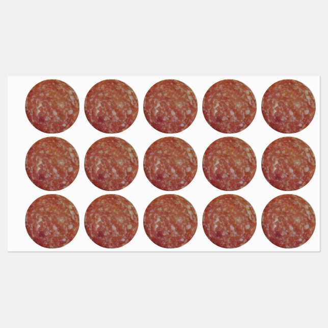 Salami Slice Stickers (Ark)