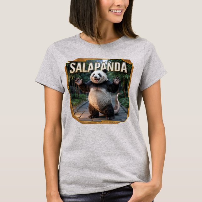 Salapanda Photographic Combo Creature Funny T Shirt (Framsida)