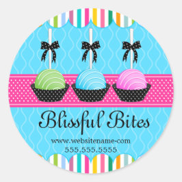 Sälar av färglösa kummelpingparaffin runt klistermärke