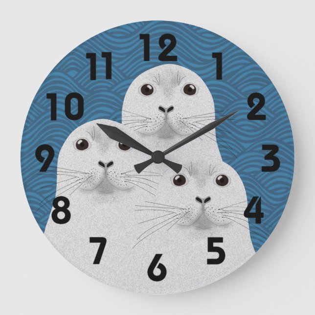 Sälar Clock Stor Klocka (Framsida)