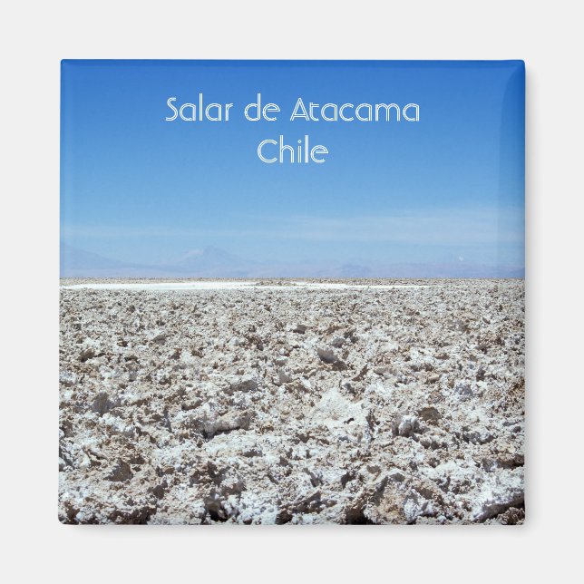 Salar de Atacama - Atacama-öknen, Chile Magnet (Framsidan)