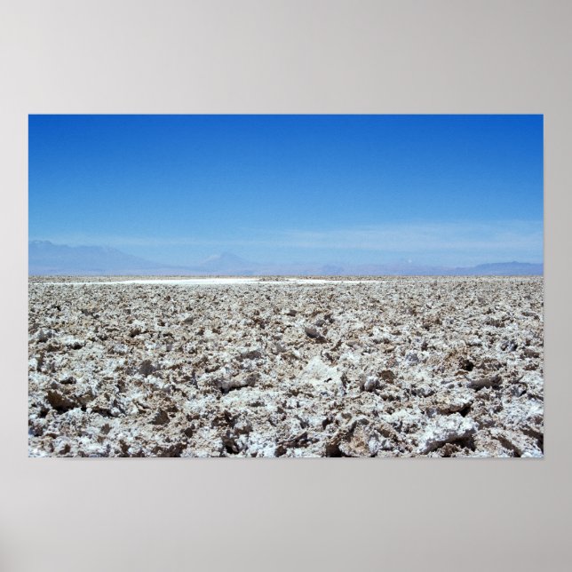 Salar de Atacama - Atacamaöknen, Chile Poster (Framsidan)