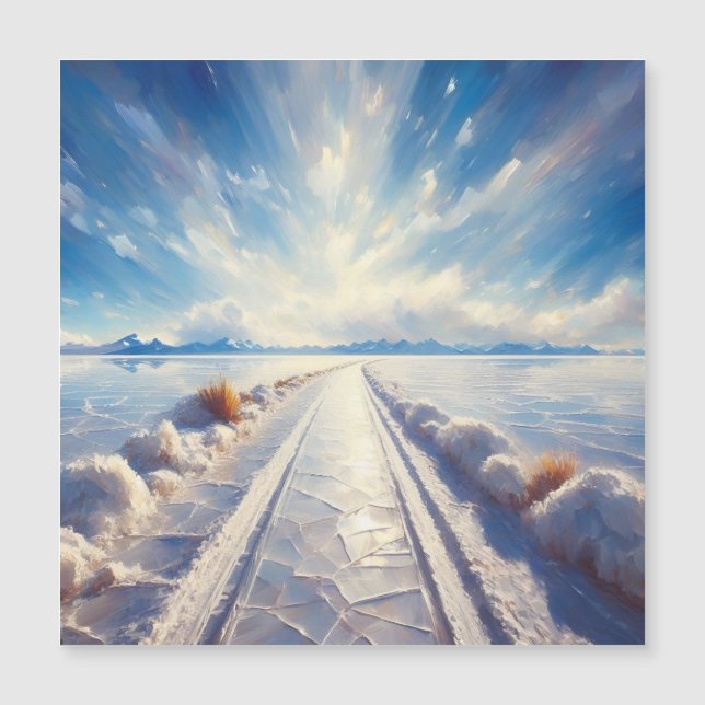 Salar de Uyuni, Bolivia (Framsida)