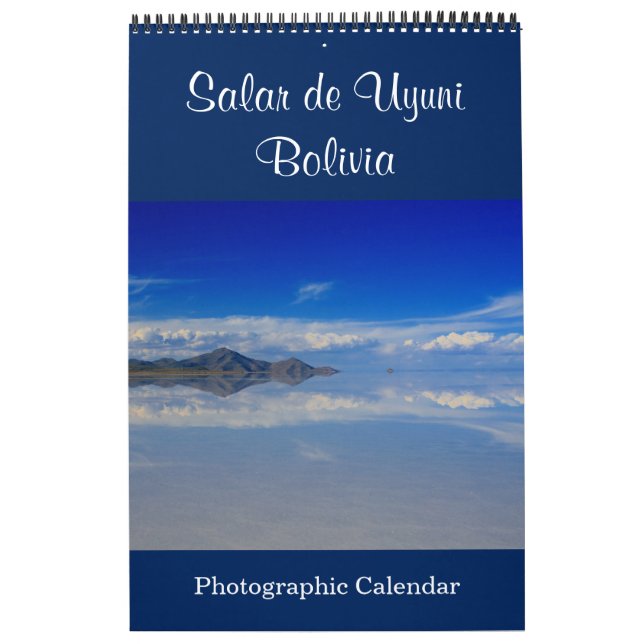 Salar de Uyuni Bolivia Kalender (Omslag)