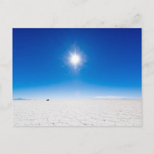 Salar de Uyuni, Bolivia. Vykort