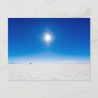 Salar de Uyuni, Bolivia. Vykort