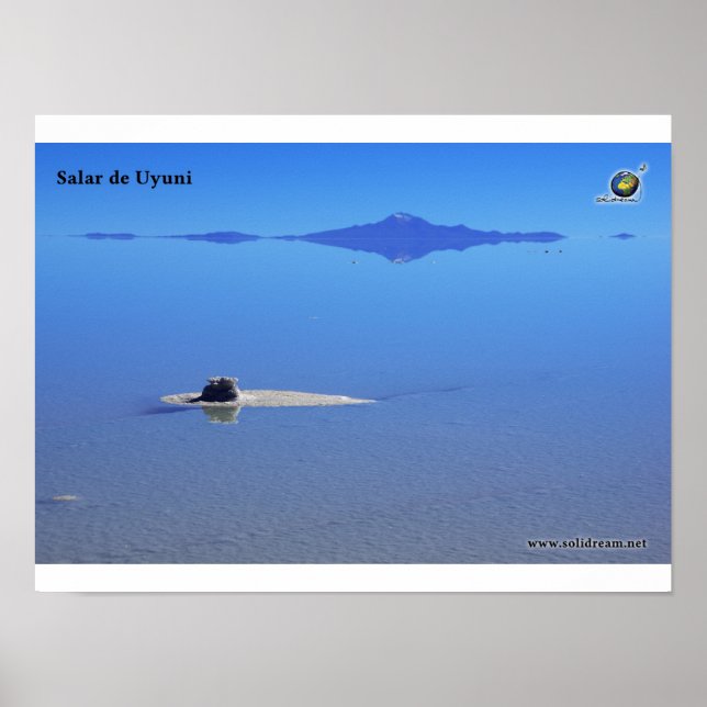 Salar de Uyuni Poster (Framsidan)