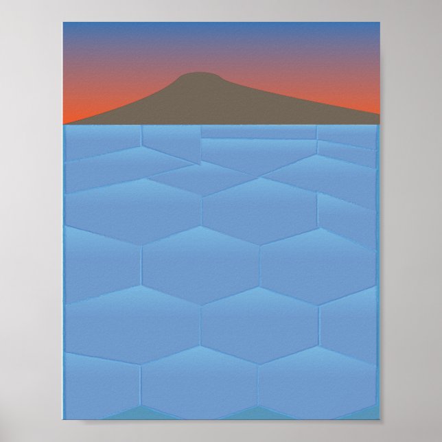 Salar de Uyuni Poster (Framsidan)