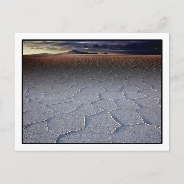 Salar de Uyuni vykort (Framsida)