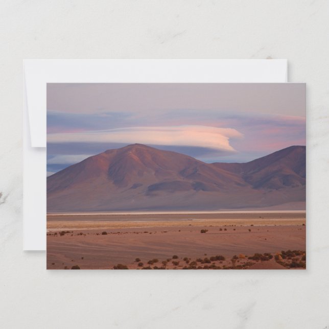 Salar del Huasco, Chile-kort (Framsida)