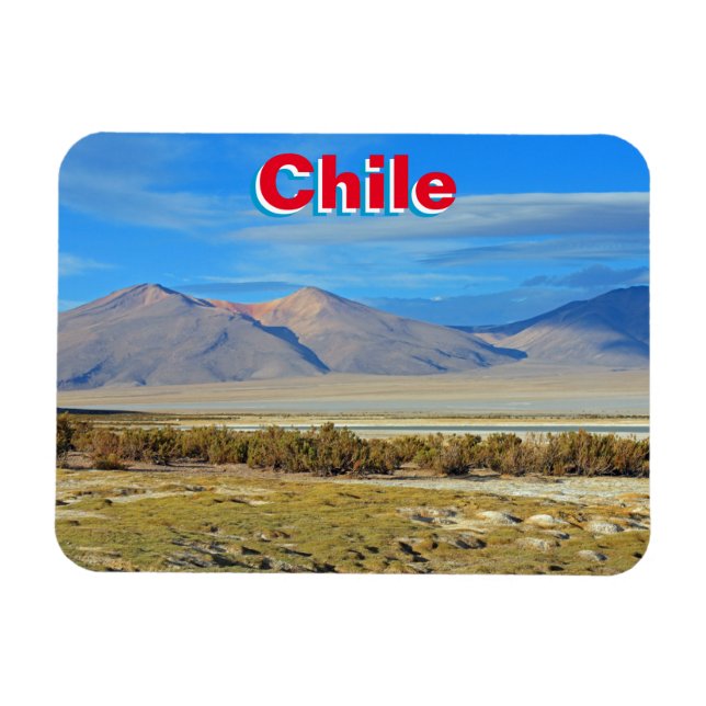 Salar del Huasco, Chile Magnet (Horisontell)