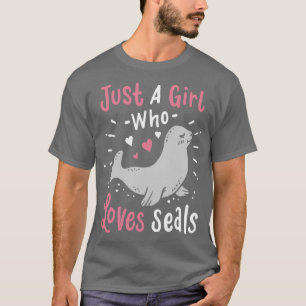 Sälar Seal Älskare T Shirt