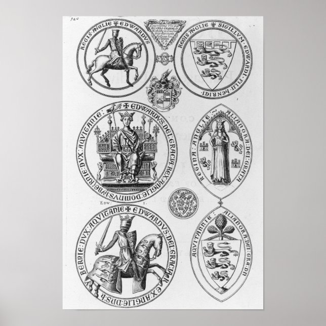 Sälarna Edward I Poster (Framsidan)