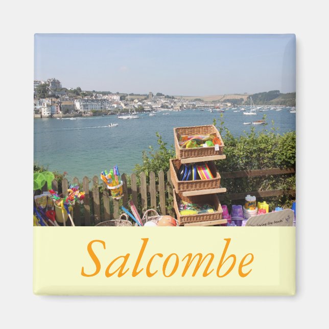 Salcombe, Devon Magnet (Framsidan)