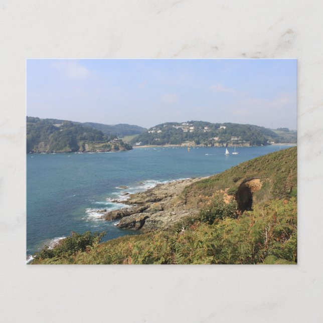 Salcombe Estuary, Devon Vykort (Framsida)